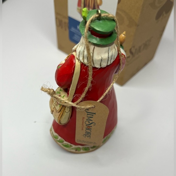 Jim Shore German Santa Ornament Stein Satchel Robe - Picture 5 of 6
